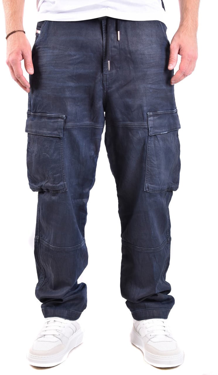 Diesel Men Trousers Zwart