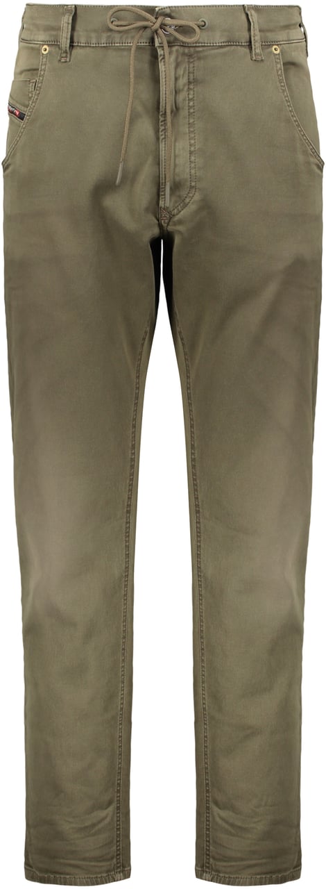 Diesel Olive green slim fit pants Groen