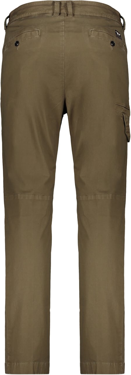 Diesel Khaki pants in premium fabric Groen
