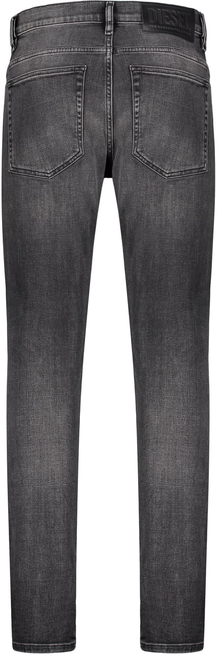Diesel Dark gray skinny jeans Zwart