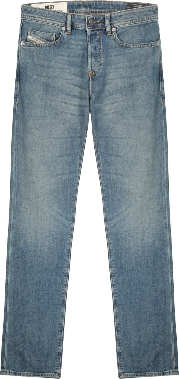Diesel Slim fit jeans 5 pockets Blauw