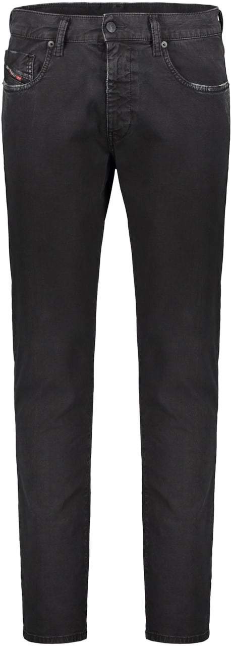 Diesel Slim fit jeans with 5 pockets Zwart