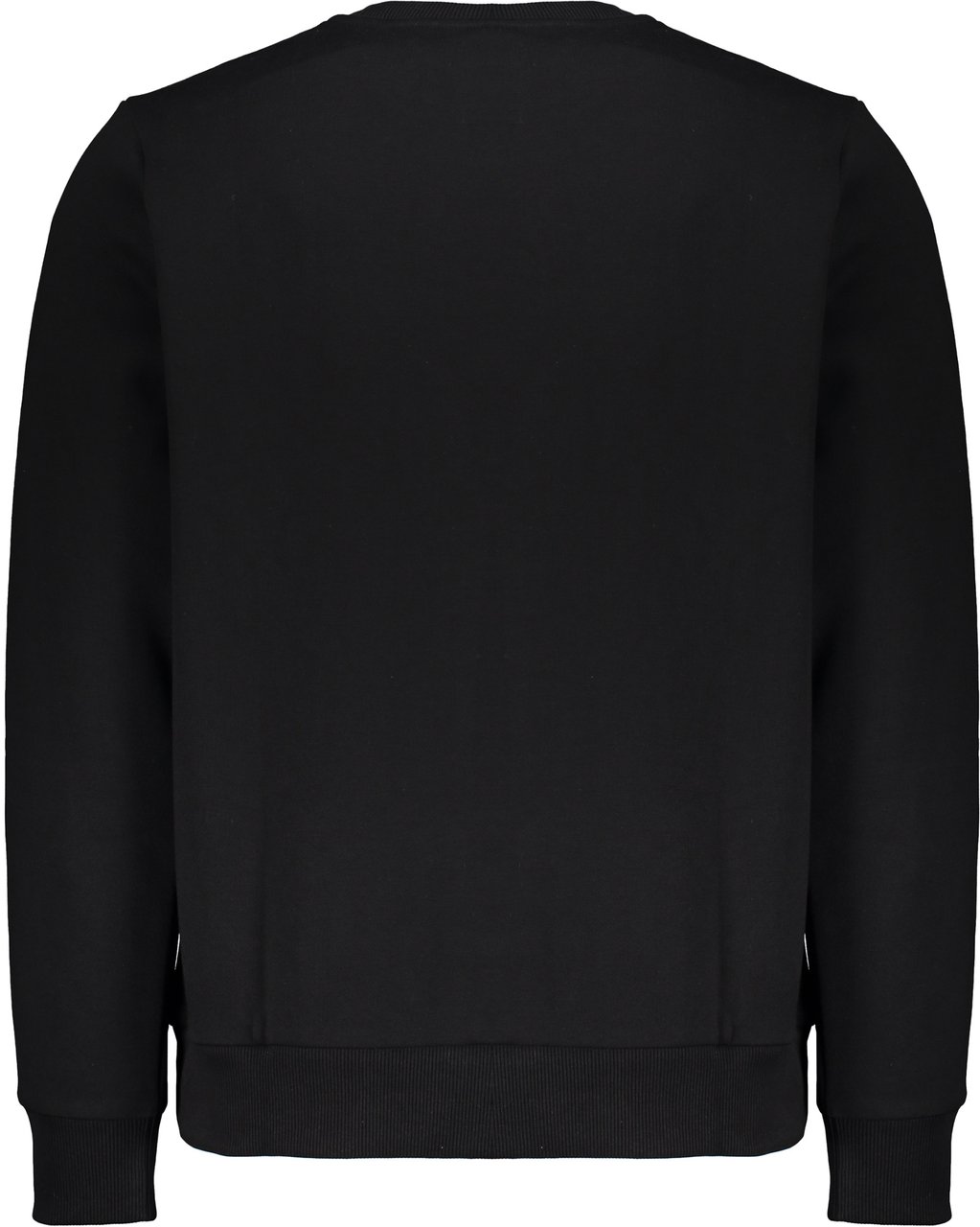 Diesel Modern black sweatshirt with blue graphic Zwart