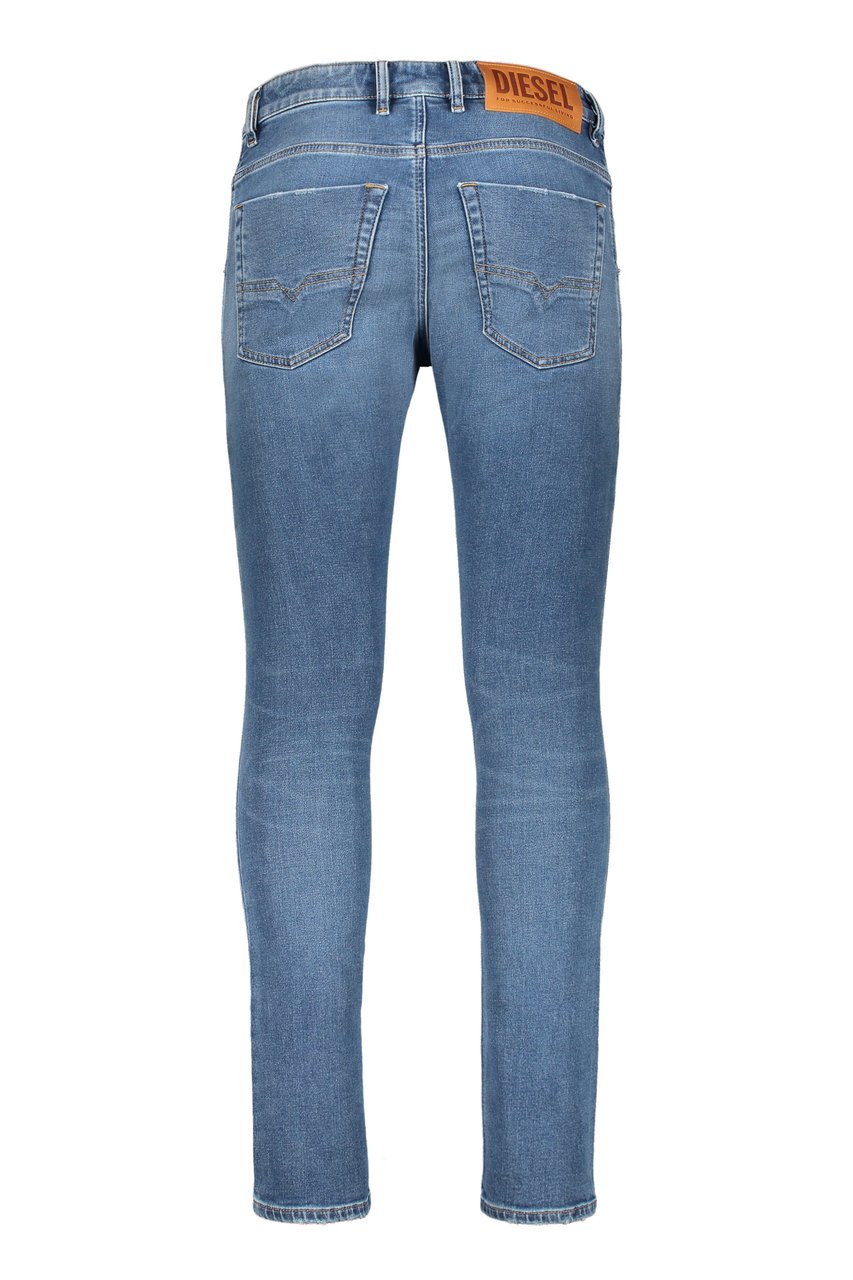 Diesel Light blue skinny jeans Blauw