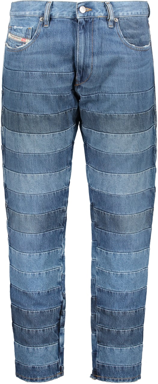 Diesel Slim Light Blue Jeans, Modern Versatile Design Blauw
