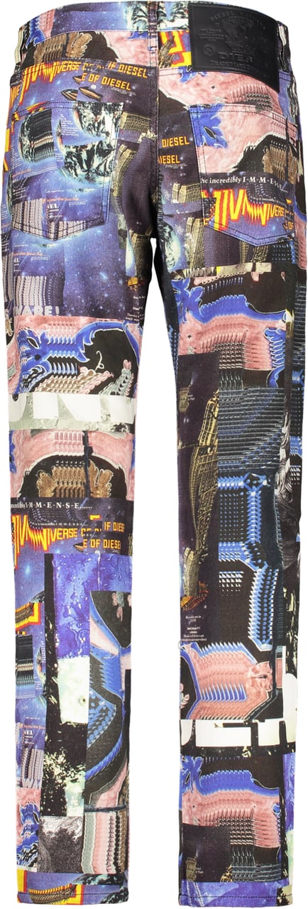 Diesel Colored jeans Rood