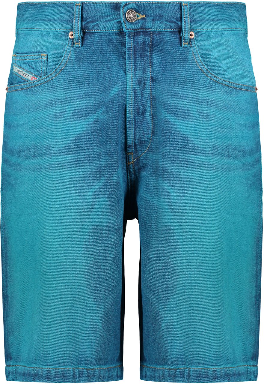 Diesel Bermuda in Denim Blue Blauw