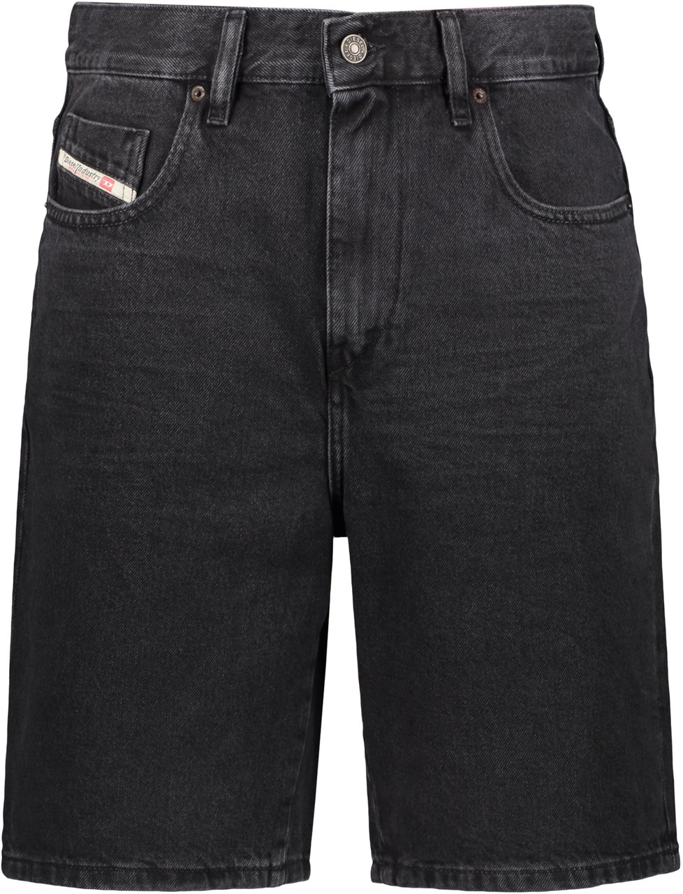 Diesel Black denim shorts Zwart