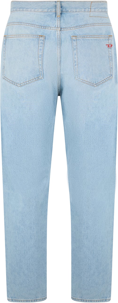 Diesel High Waist Light Casual Jeans Blauw