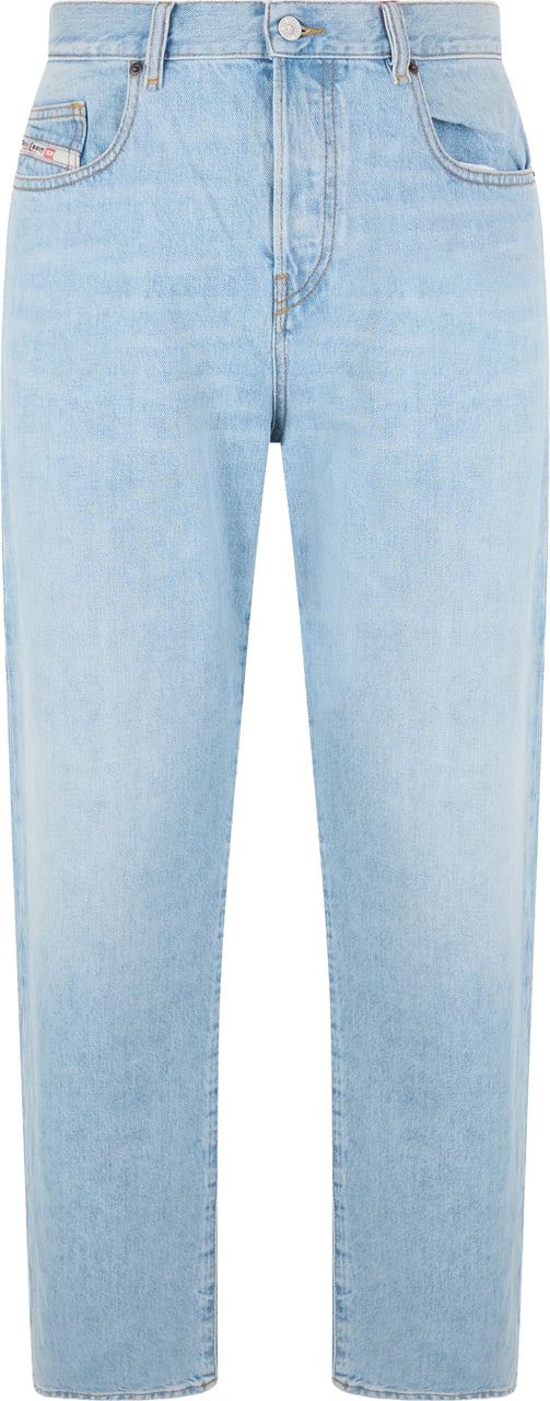Diesel High Waist Light Casual Jeans Blauw