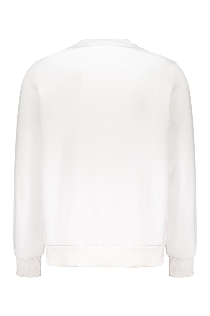 Diesel Modern colorful printed lightweight sweatshirt Wit