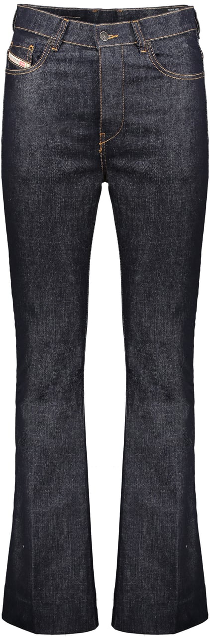 Diesel Blue elephant bell-bottoms Blauw