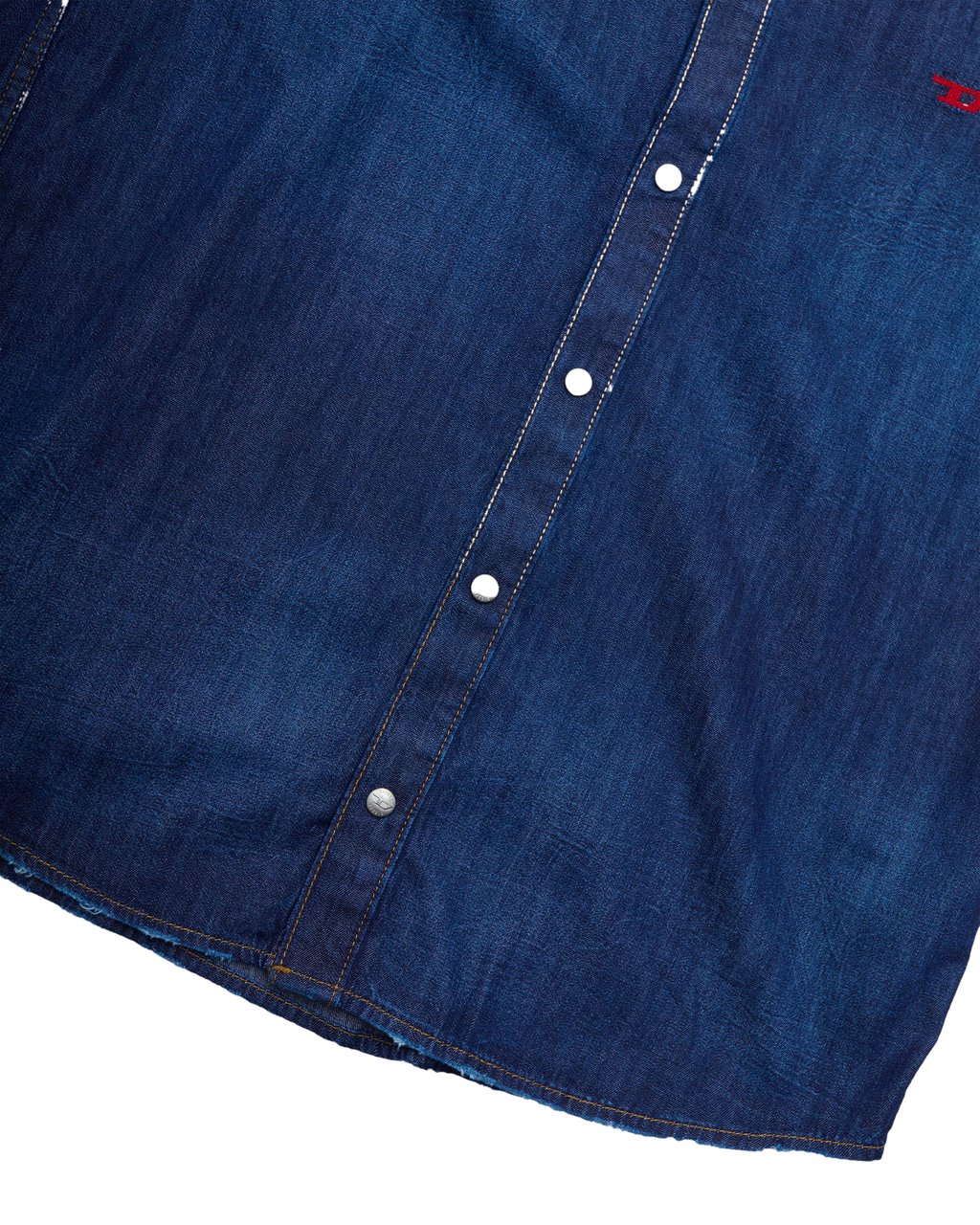 Diesel Camicia D-Simply Denim Blu Blauw