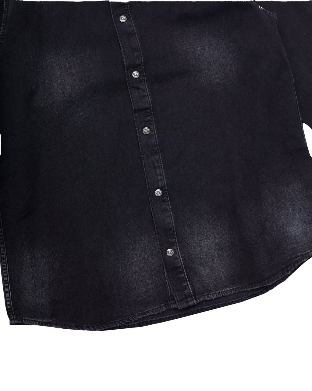 Diesel Camicia D-Simply Denim Nera Zwart