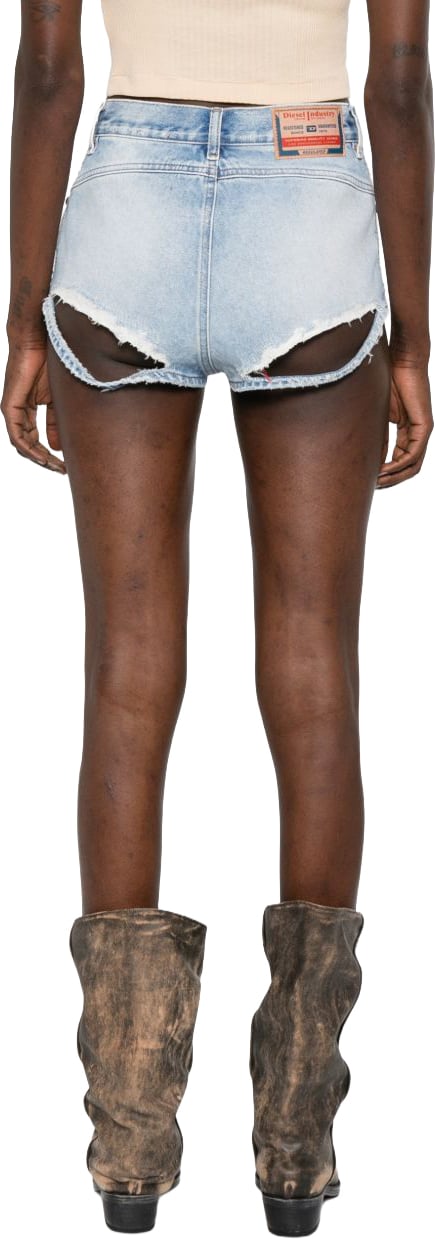 Diesel Shorts Clear Blue Lichtblauw