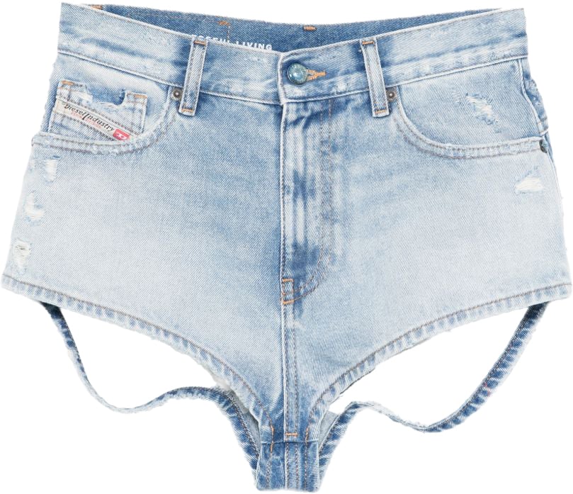 Diesel Shorts Clear Blue Blauw