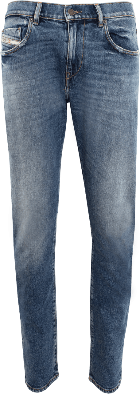 Diesel Heren D-Strukt Slim Fit Jeans Blauw Blauw