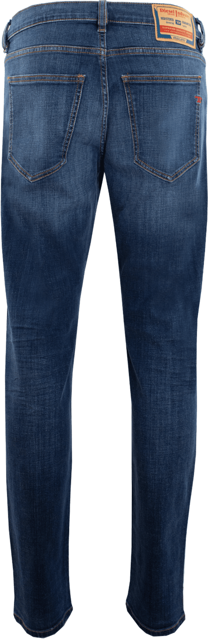 Diesel Heren D-Strukt Slim Fit Jeans Blauw