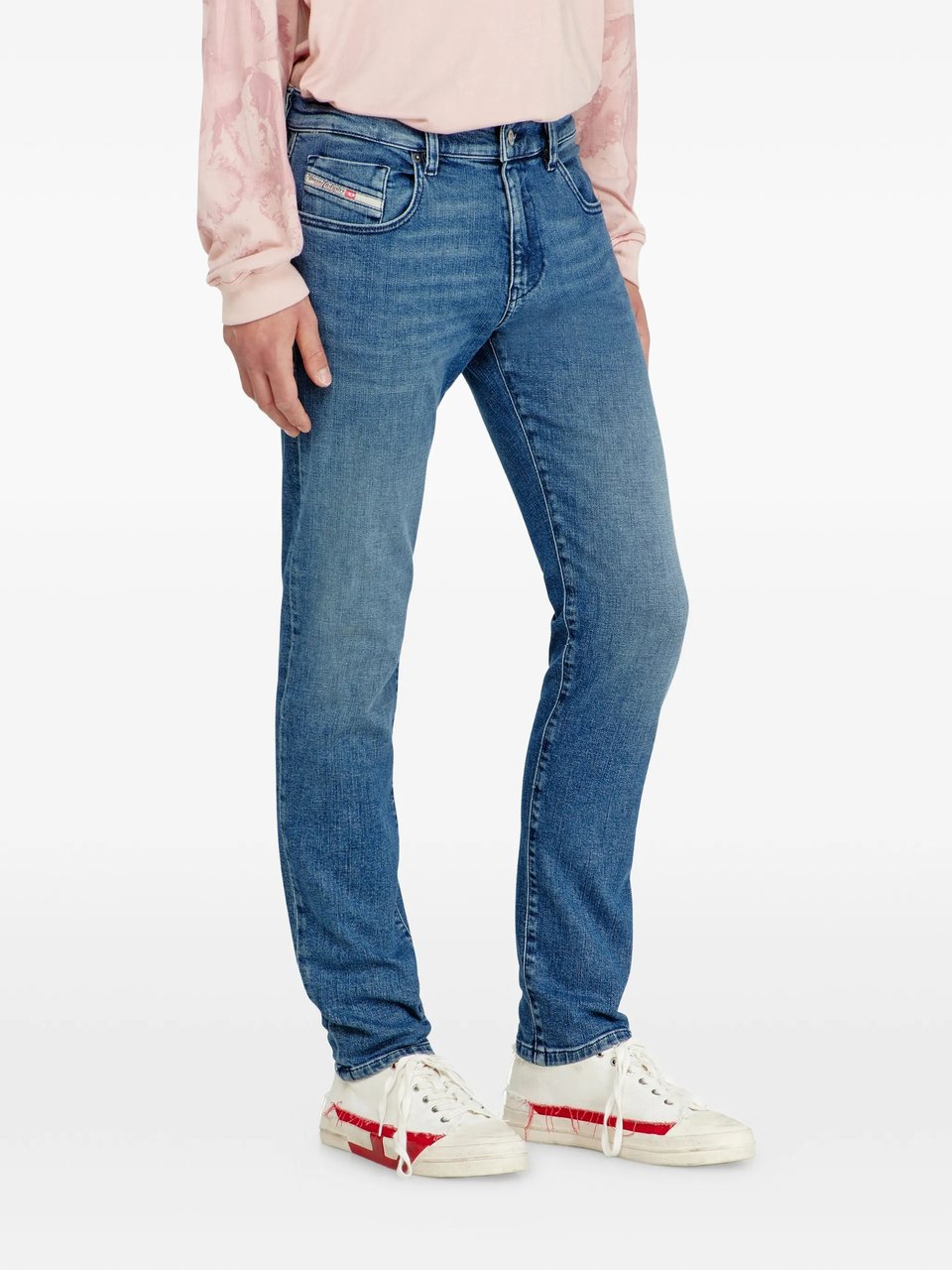 Diesel 2019 D-Strukt Slim Jeans Blauw