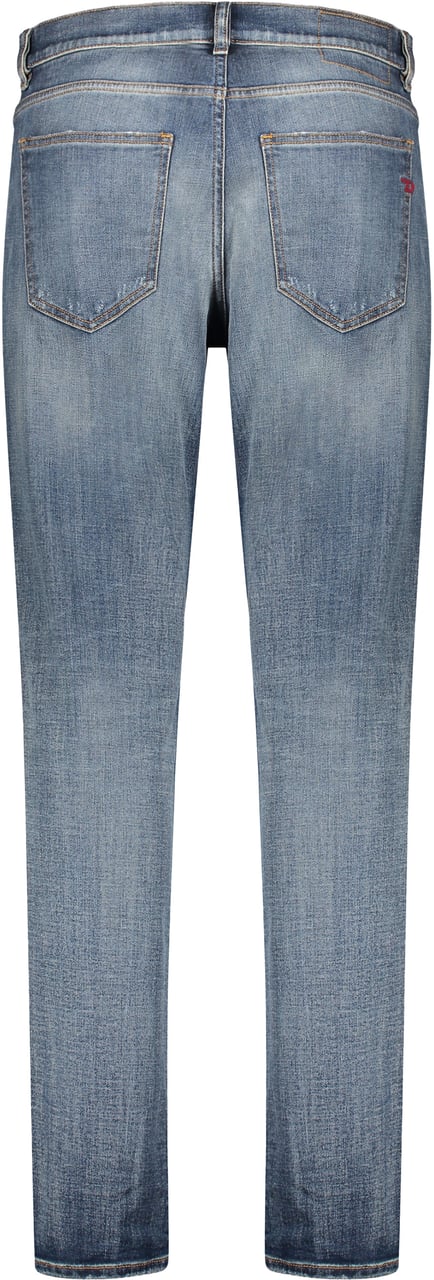 Diesel Slim Jeans in Faded Denim Blauw