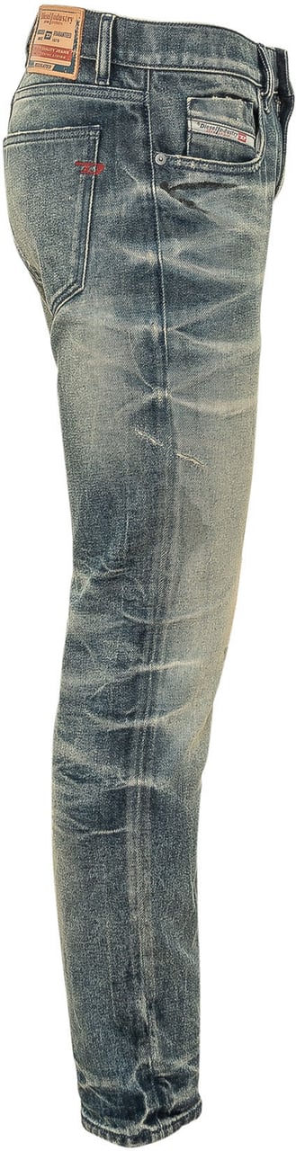 Diesel Jeans 2019 D Strukt a Gamba Dritta Blauw