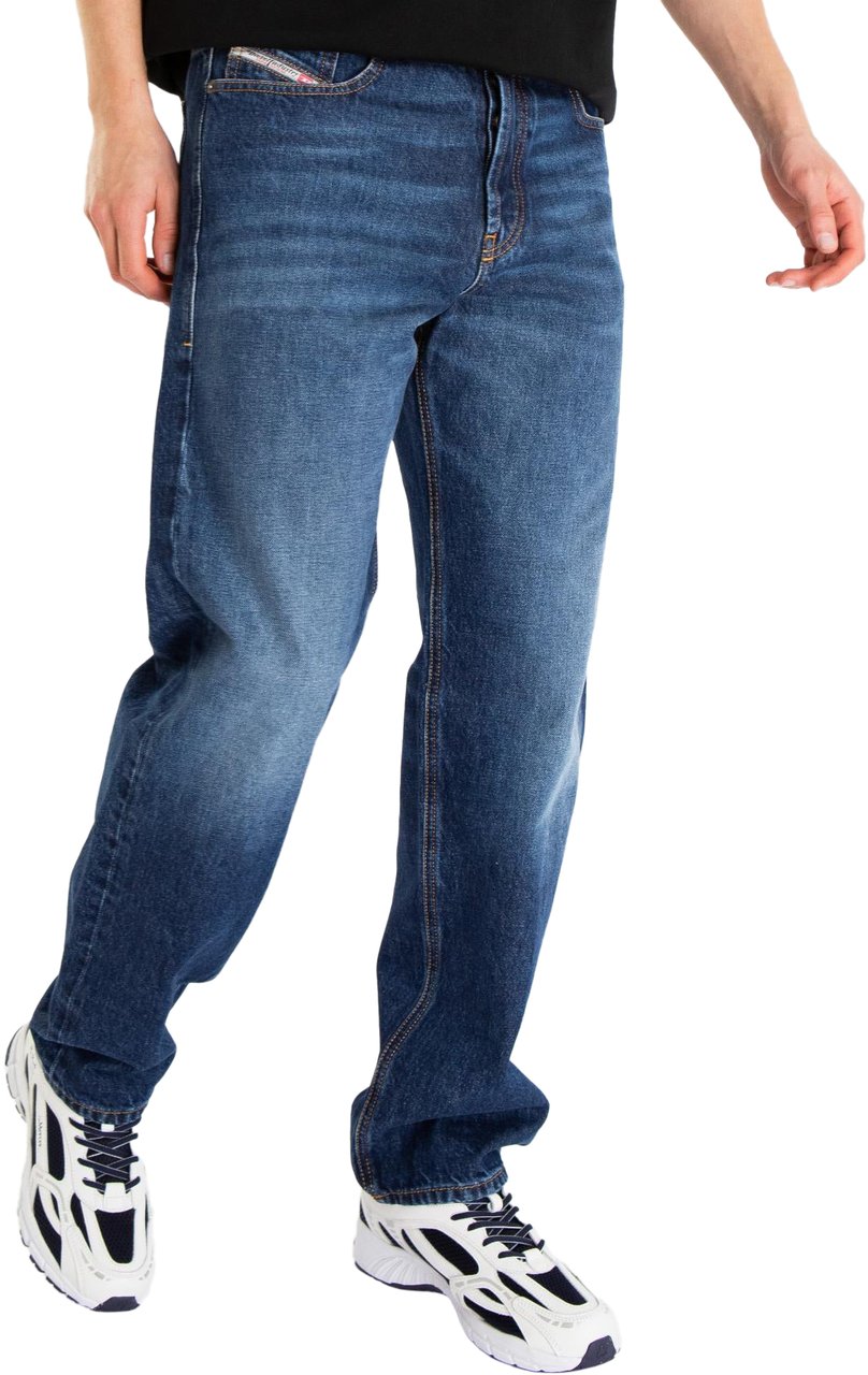 Diesel Heren D-MACS  Jeans Blauw Blauw