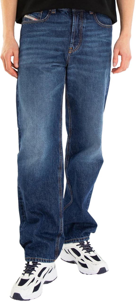 Diesel Heren D-MACS  Jeans Blauw Blauw