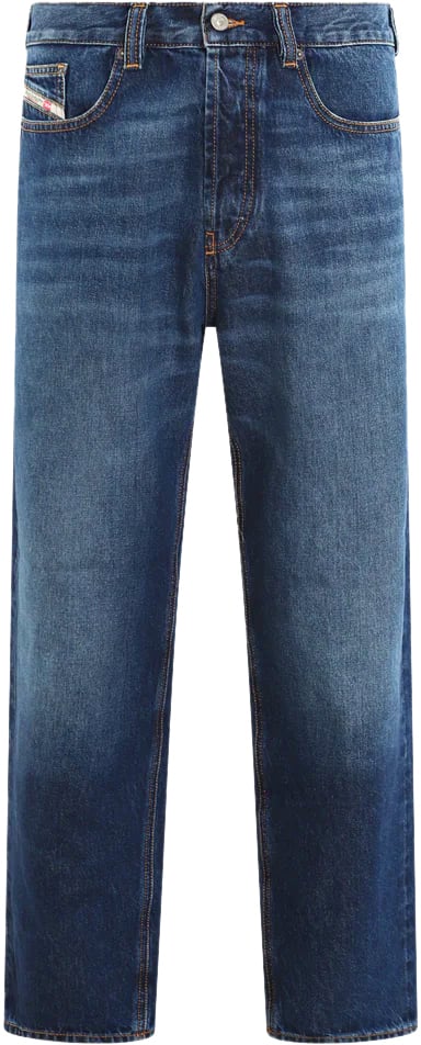 Diesel Heren D-MACS  Jeans Blauw Blauw