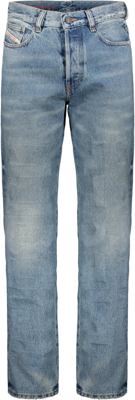 Diesel Light jeans in straight cut, casual elegant Blauw