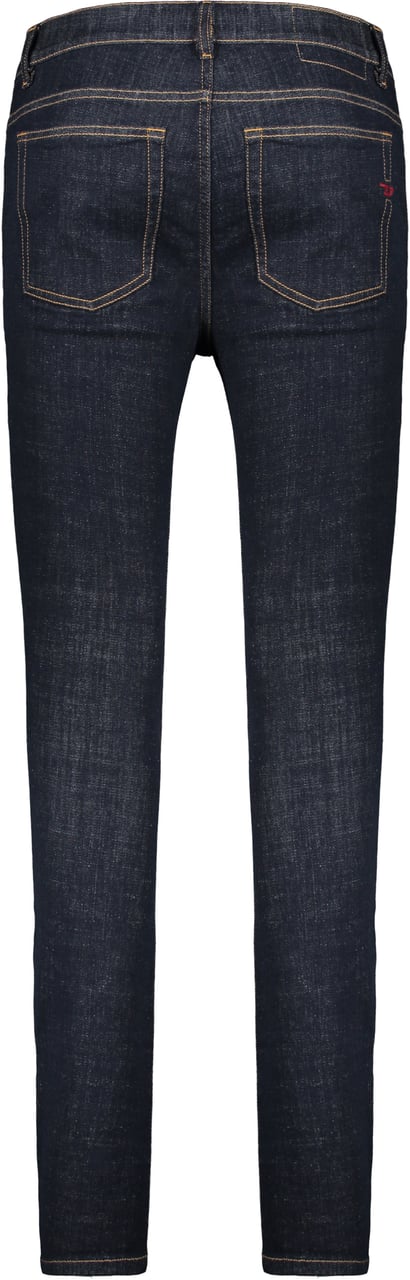 Diesel Skinny jeans in dark denim Blauw