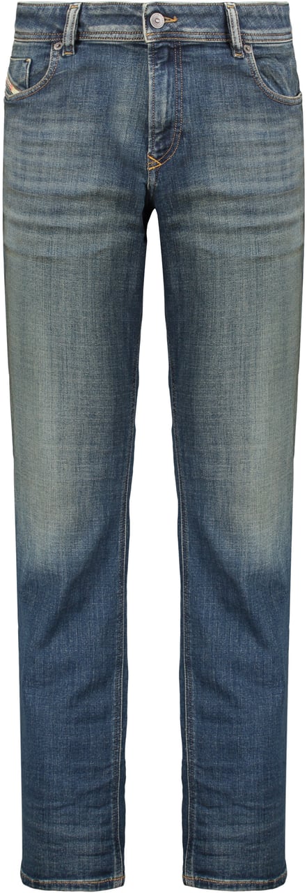Diesel Skinny jeans in faded denim Blauw