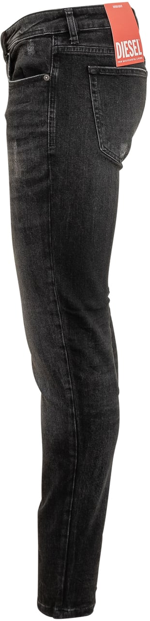 Diesel Diesel Jeans Slim Fit in Denim Nero Sfumato Zwart