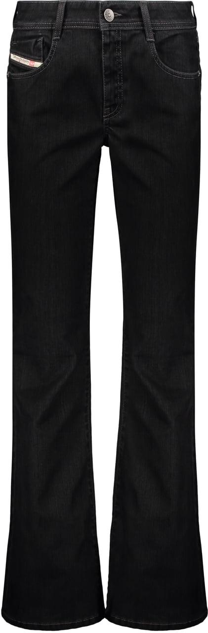 Diesel Slim fit jeans with 5 pockets Zwart