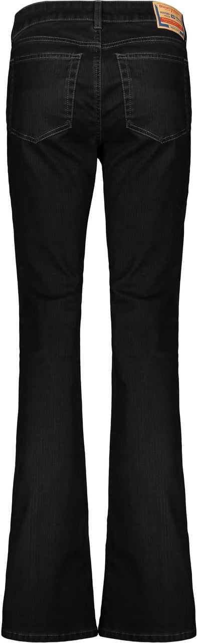 Diesel Slim fit jeans with 5 pockets Zwart