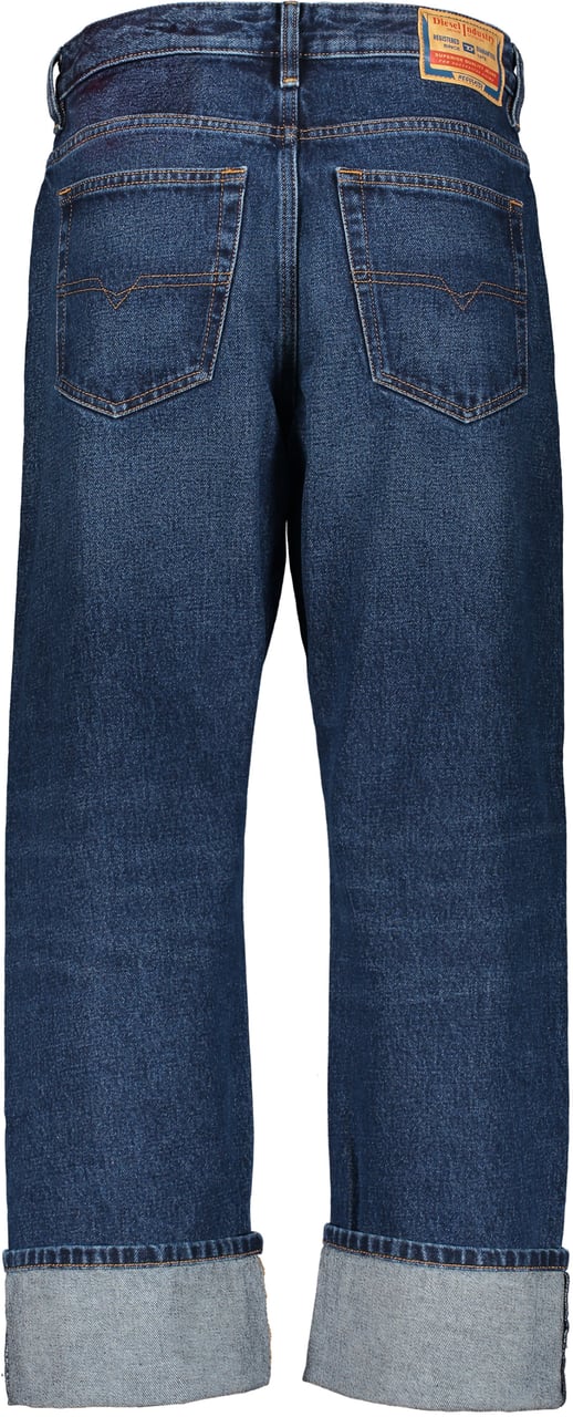 Diesel Dark blue denim trousers versatile Blauw