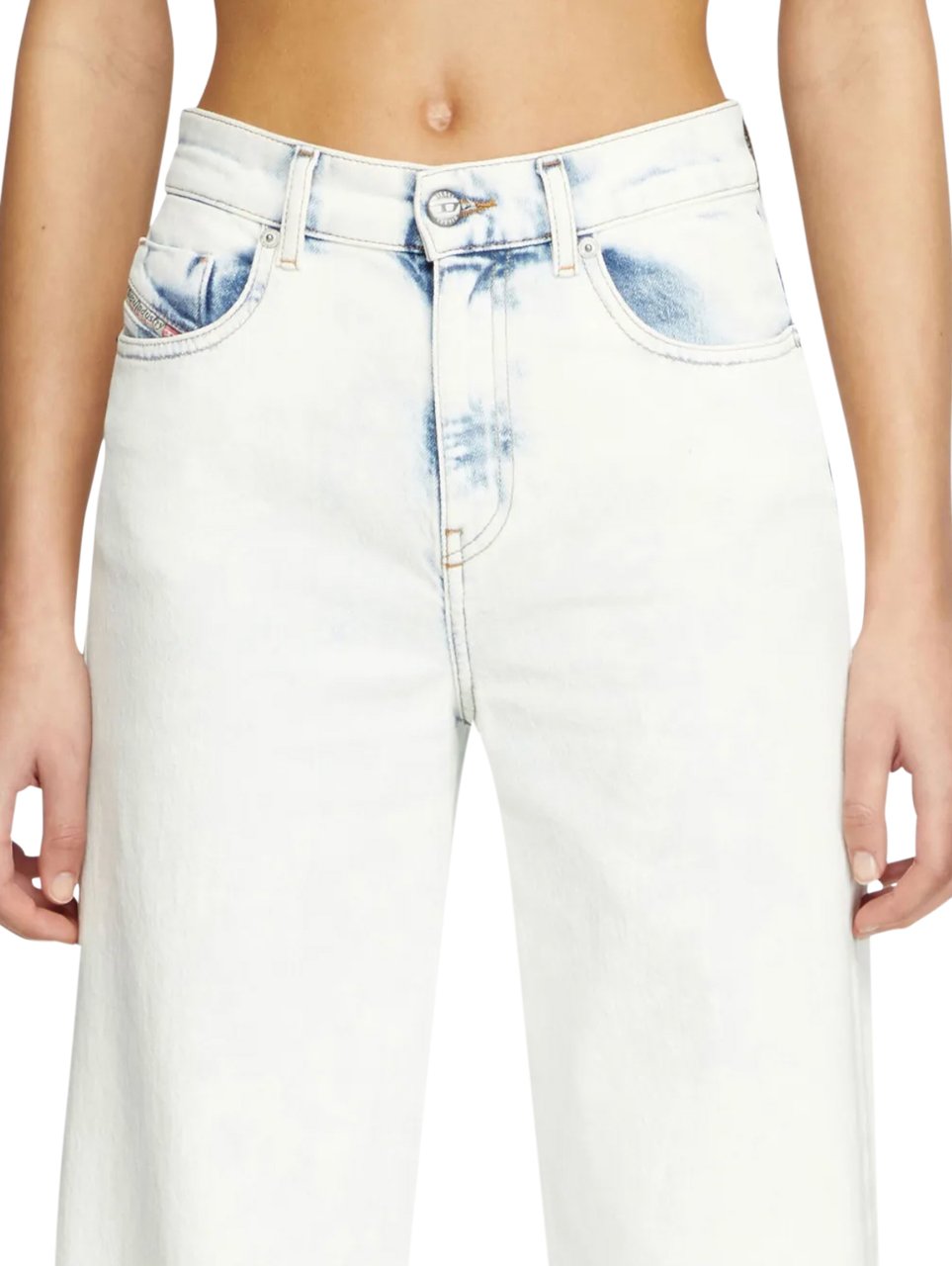 Diesel 1978 D Akemi Denim Pants Light Blue Blauw