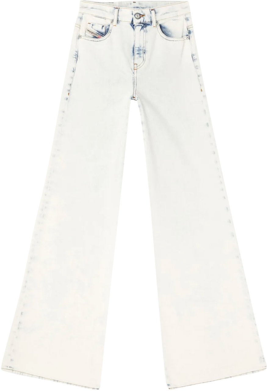 Diesel 1978 D Akemi Denim Pants Light Blue Blauw