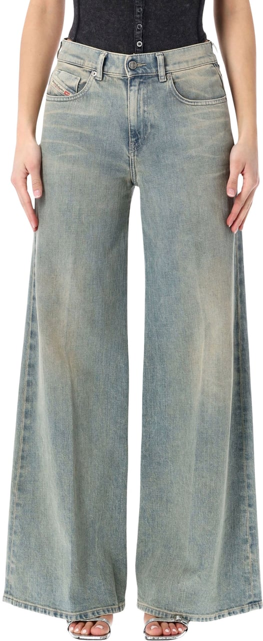 Diesel 1978 D-Akemi Dirty Denim Blauw