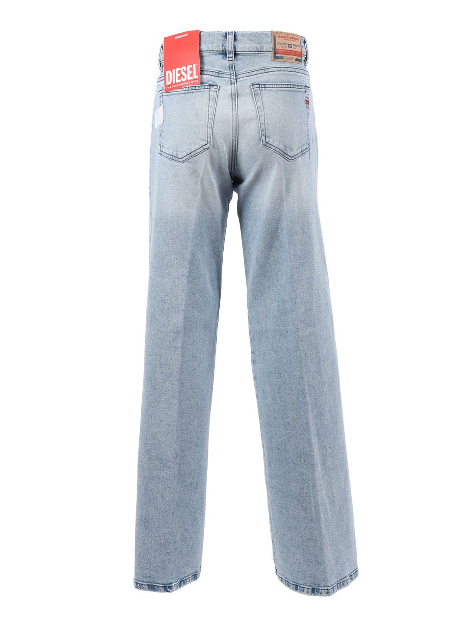 Diesel 1978 D-Akemi Straight Leg Jeans Grijs