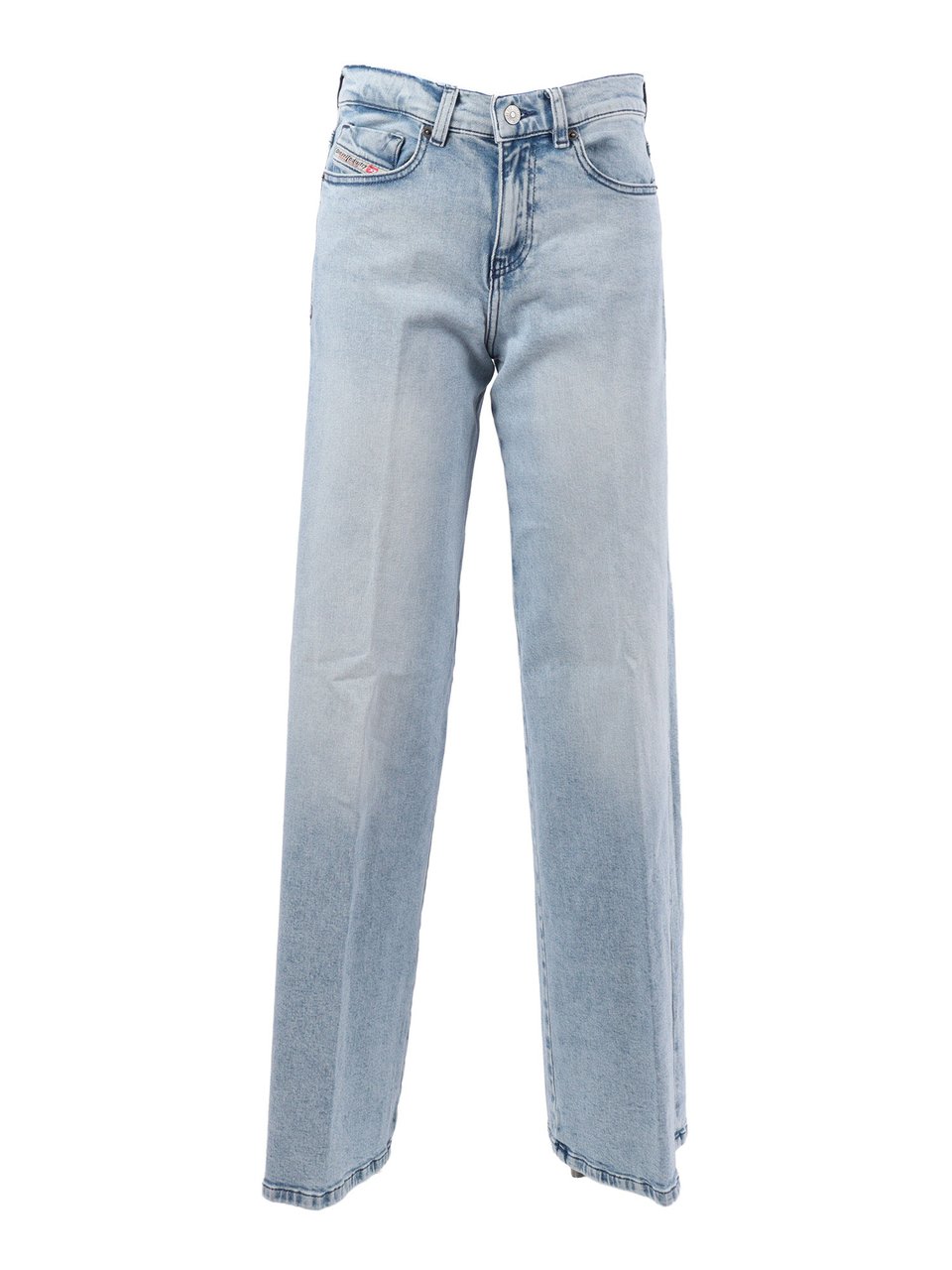 Diesel 1978 D-Akemi Straight Leg Jeans Grijs