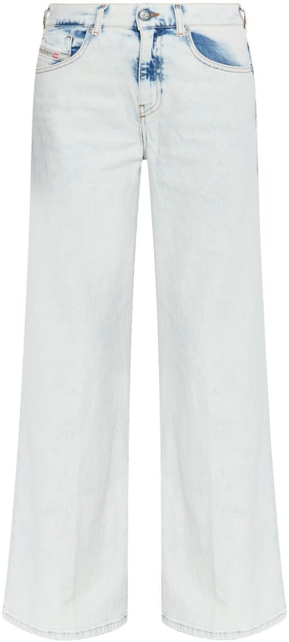 Diesel Trousers Denim Blauw