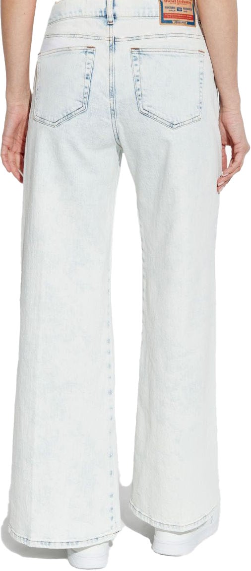 Diesel Trousers Denim Blauw