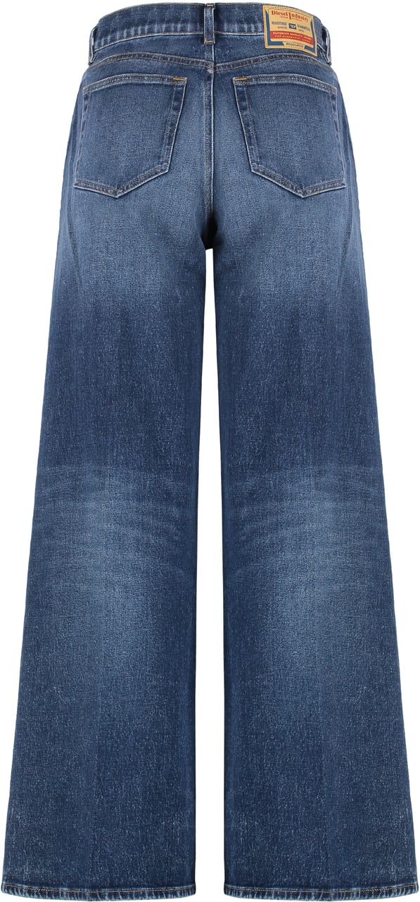 Diesel 1978 D-Akemi high-rise flared jeans Blauw