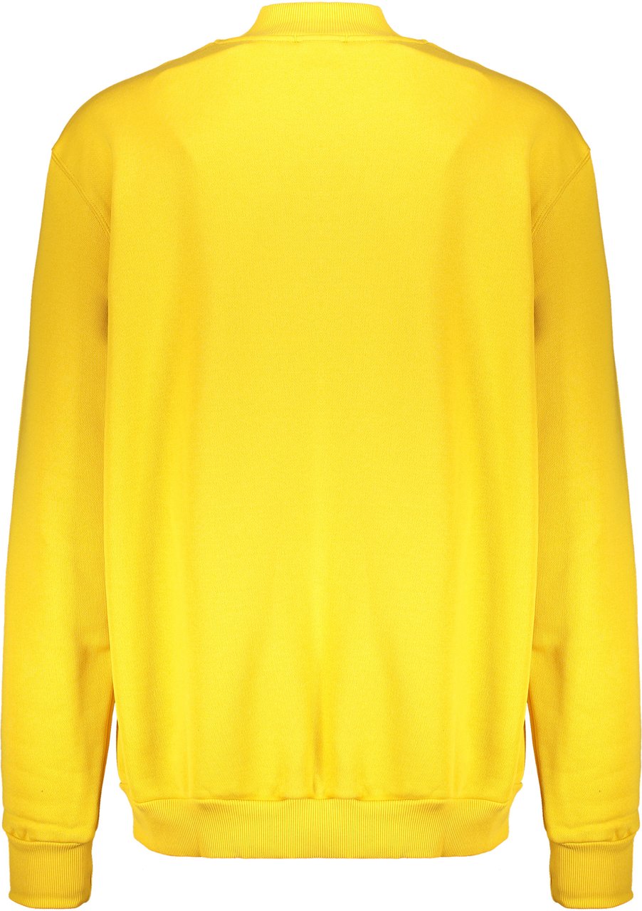 Diesel Cotton sweatshirt Geel