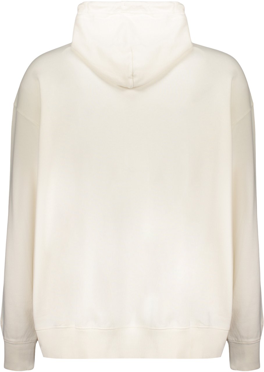 Diesel Hooded sweatshirt with print Wit