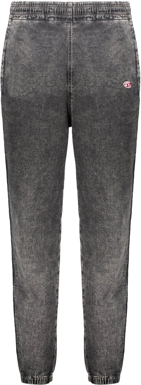 Diesel Gray denim pants comfort versatility Zwart