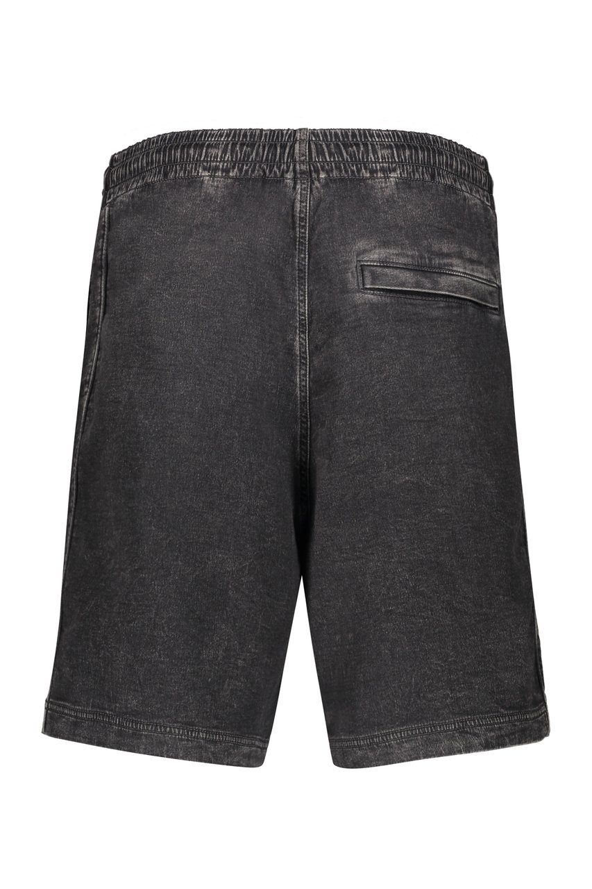 Diesel Short lightweight versatile black shorts Zwart