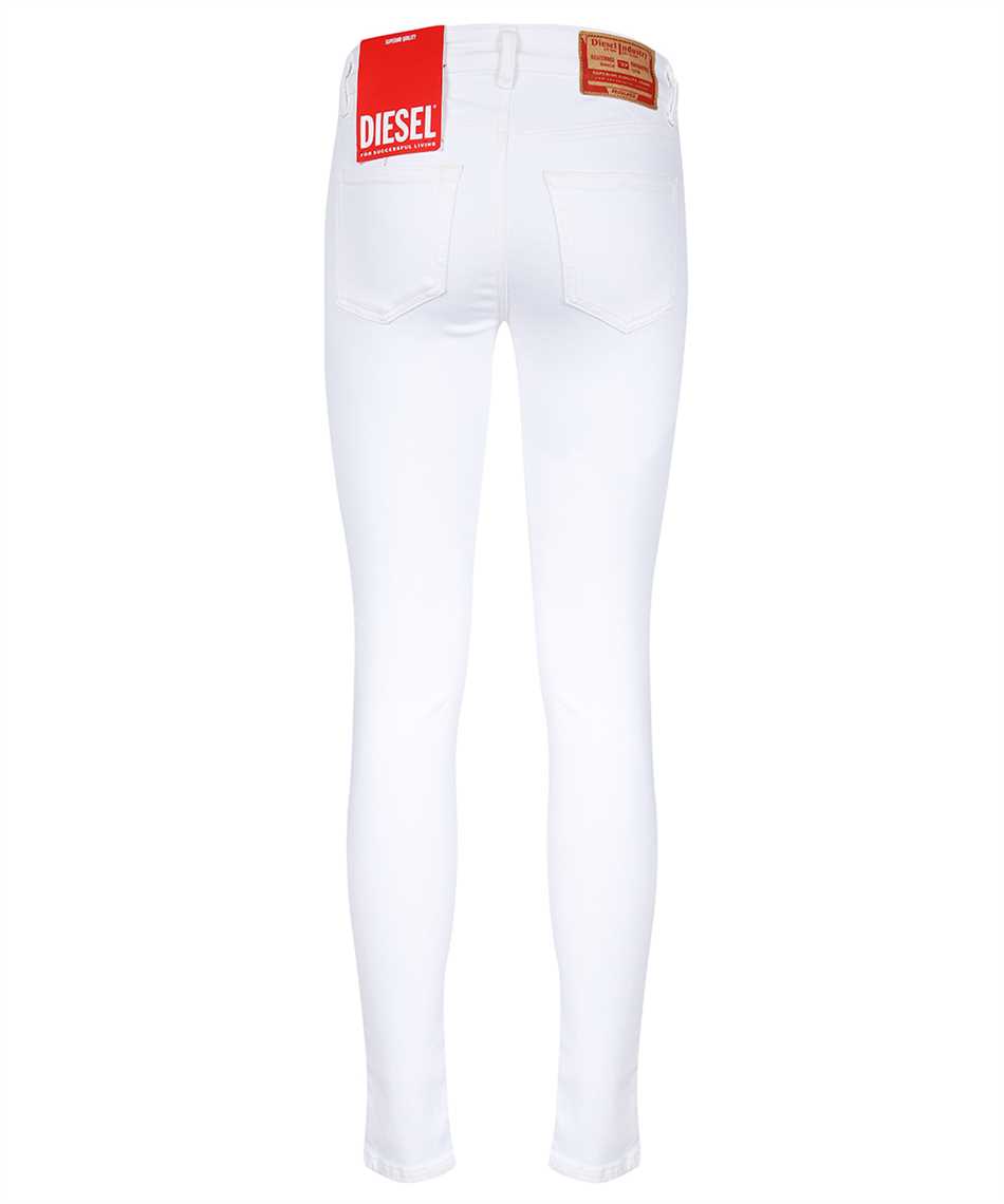 Diesel 5-pocket skinny jeans Wit