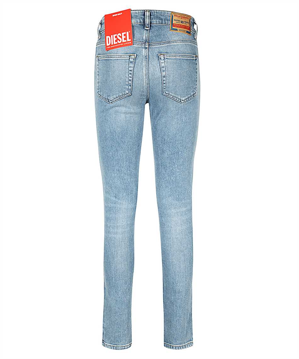 Diesel 5-pocket jeans Blauw