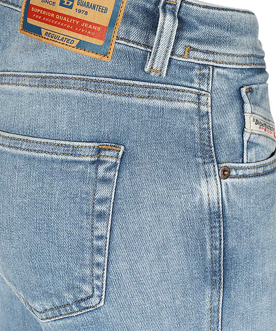 Diesel 5-pocket jeans Blauw